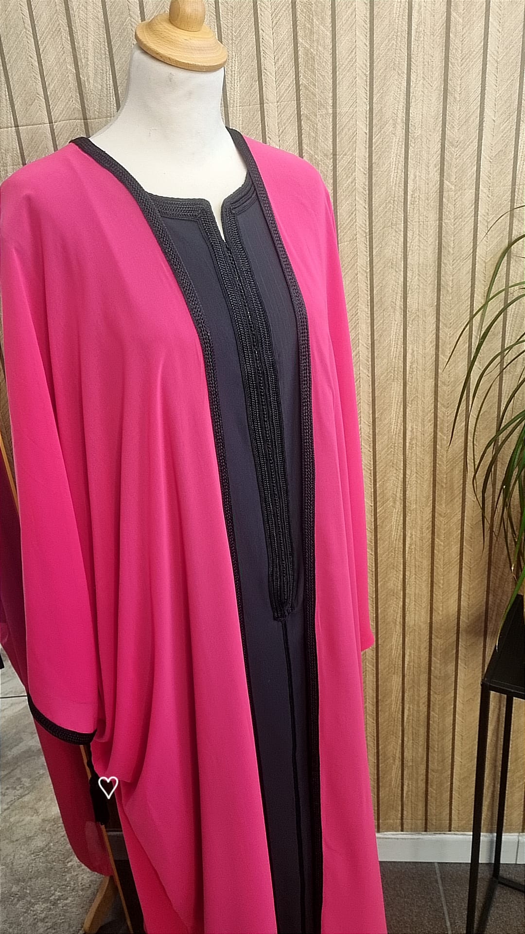 Lebssa deux pièces style abaya marocaine