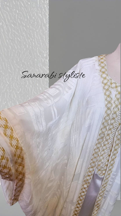 CAFTAN ARGENT TRADITIONNEL