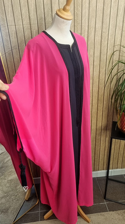 Lebssa deux pièces style abaya marocaine