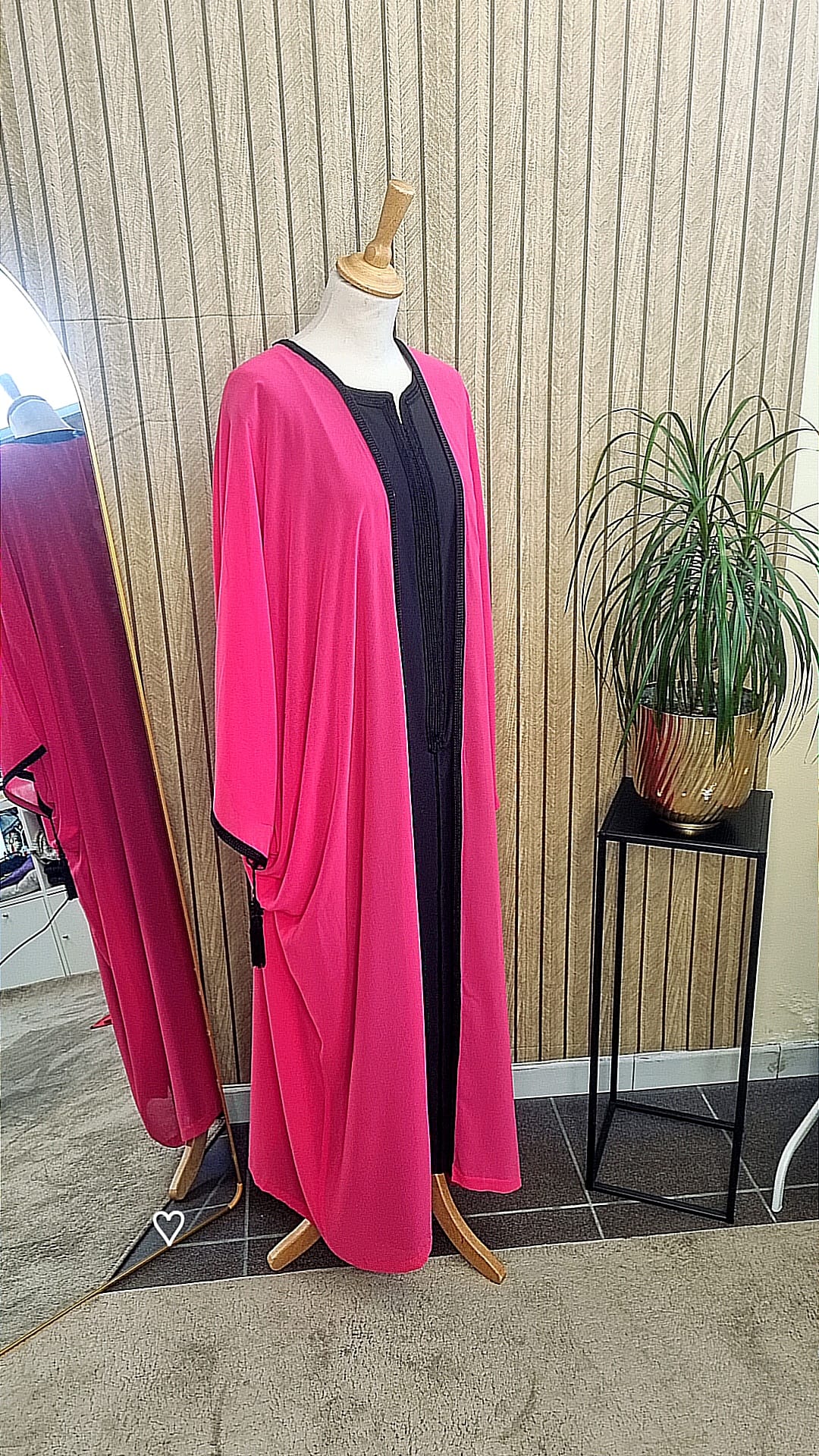 Lebssa deux pièces style abaya marocaine