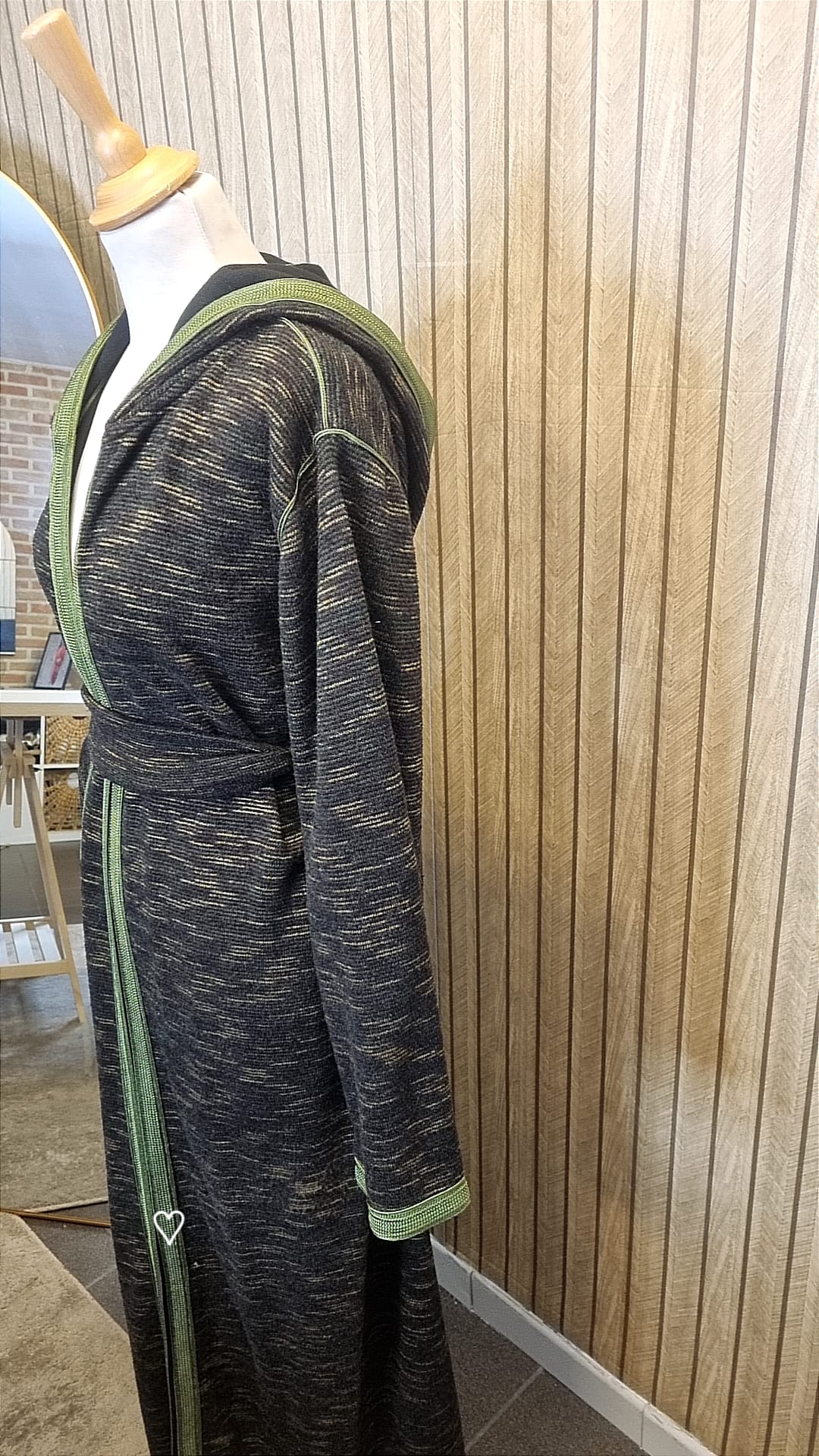 JELLABA STYLE MANTEAU AVEC MAJDOULE